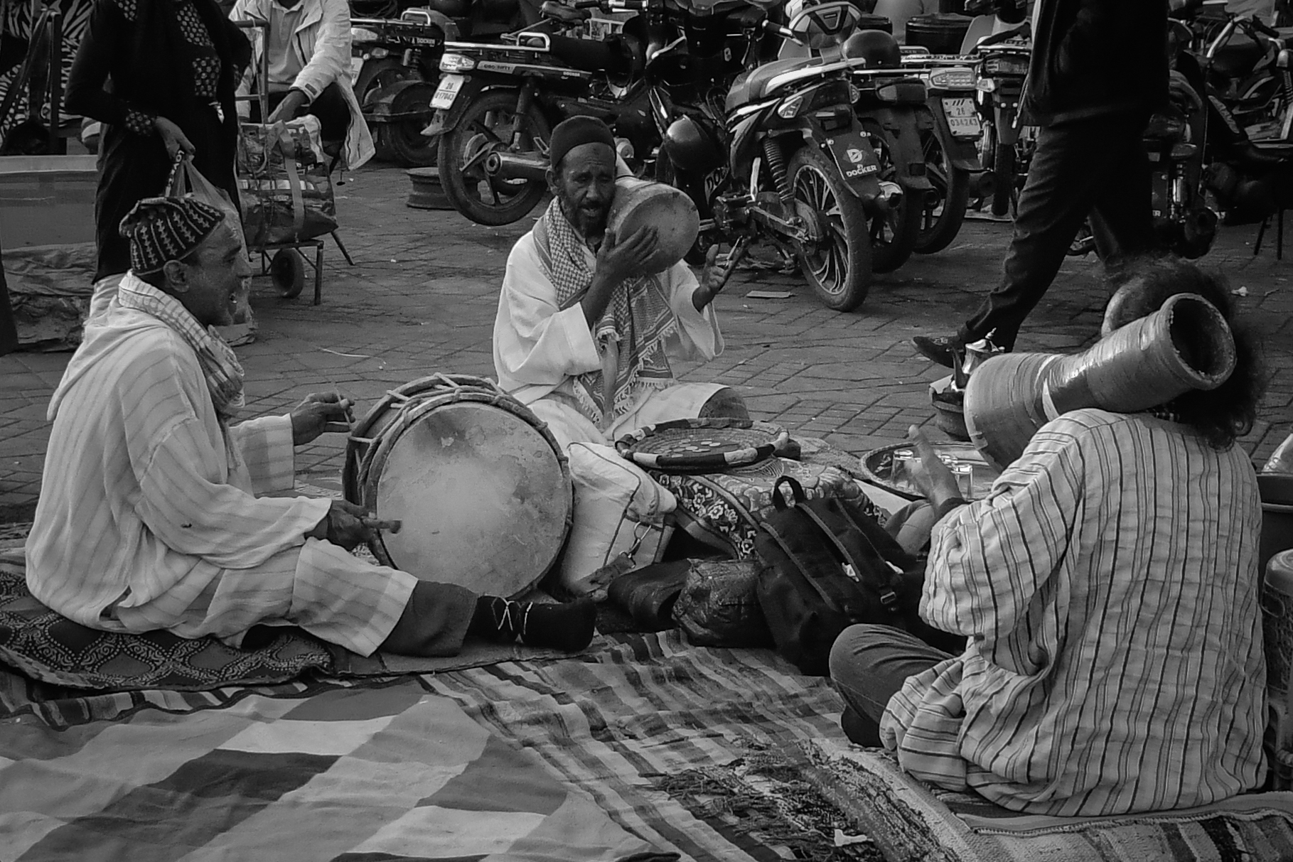 Jemaa el-Fna Square cultural space in Morocco